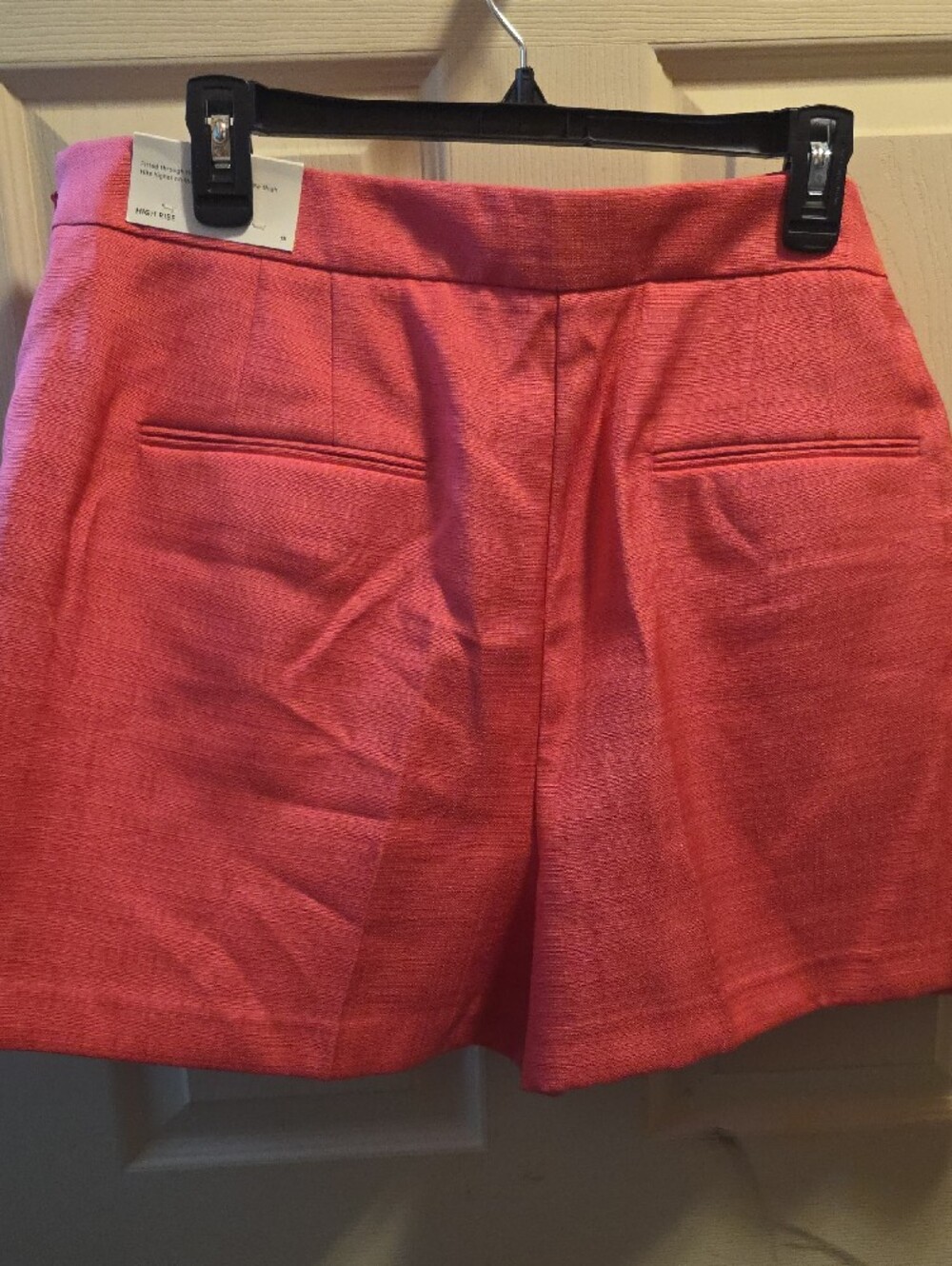 Ann Taylor High Rise Pink Shorts NWT Size 18